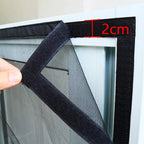 Screen Door Automatic Magnetic Closure Fine-Mesh Polyester