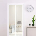 Screen Door Automatic Magnetic Closure Fine-Mesh Polyester