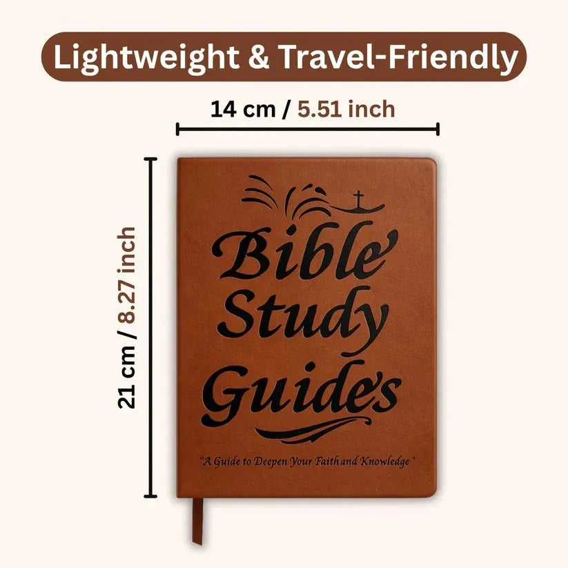 Scripture Study Journal 66-Book Summaries Soft-Touch Faux Leather
