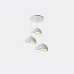 Sculptural Downward-Focused Damp-Rated Pendant Light (Hardwired)