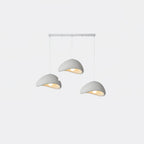 Sculptural Downward-Focused Damp-Rated Pendant Light (Hardwired)