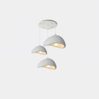 Sculptural Downward-Focused Damp-Rated Pendant Light (Hardwired)