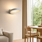 Sculptural Iron Enamel LED Wall Sconce (Rotatable)