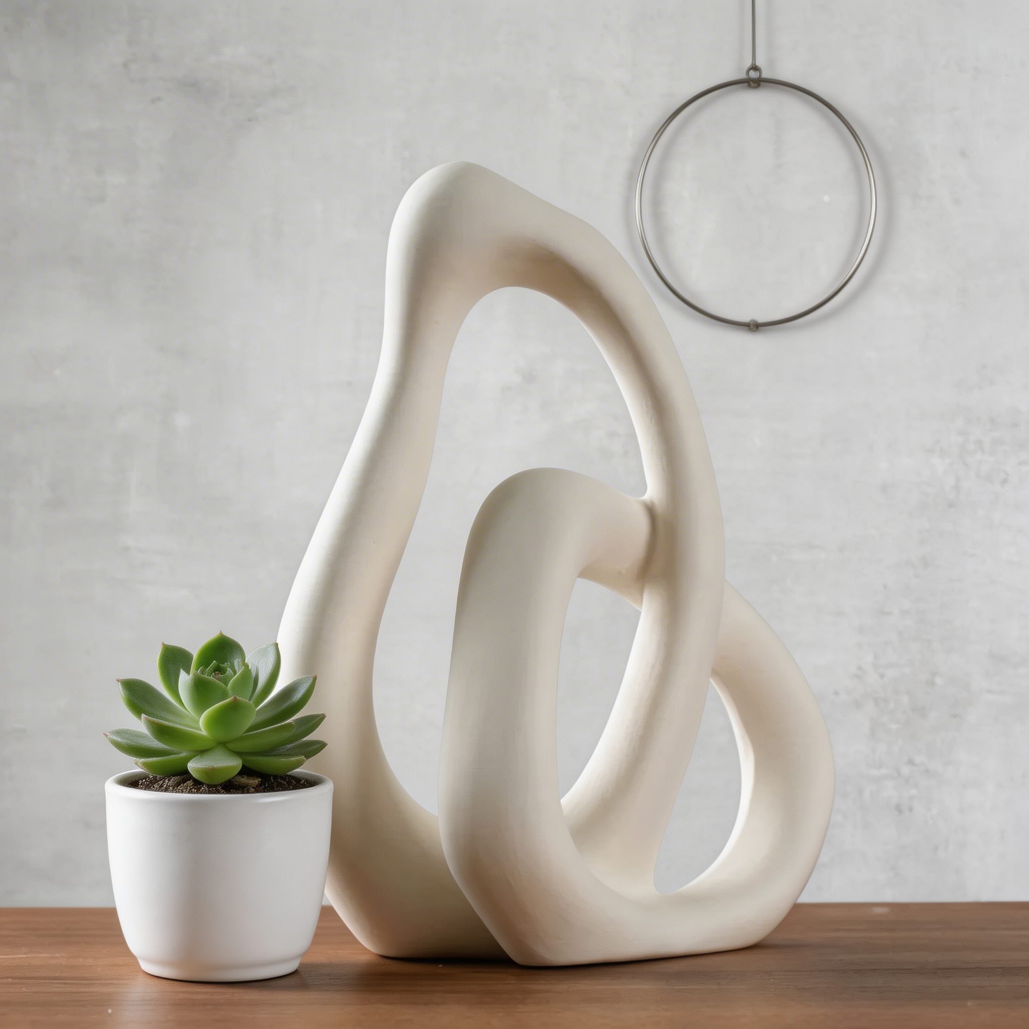 Sculptural Irregular Ceramic Vase