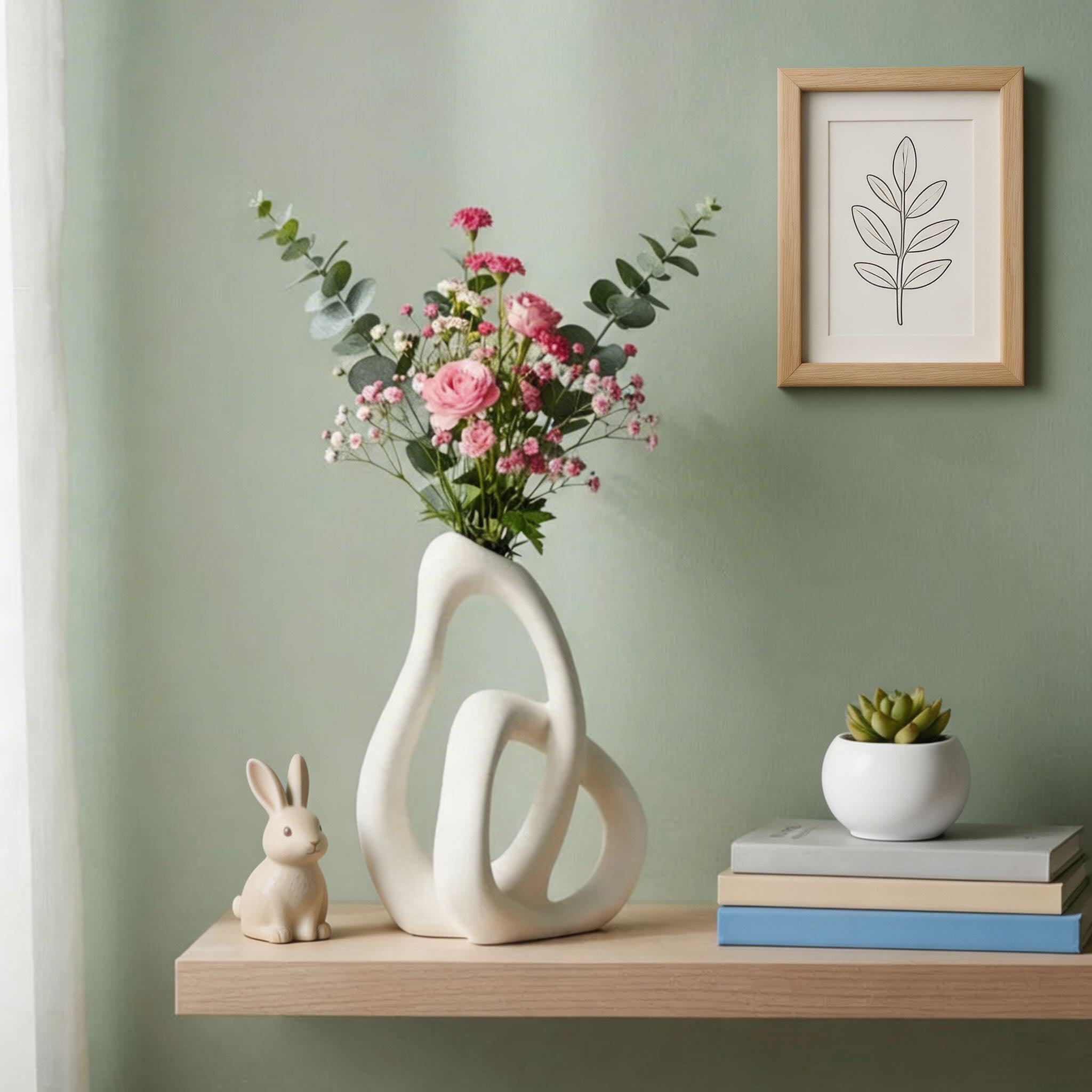 Sculptural Irregular Ceramic Vase