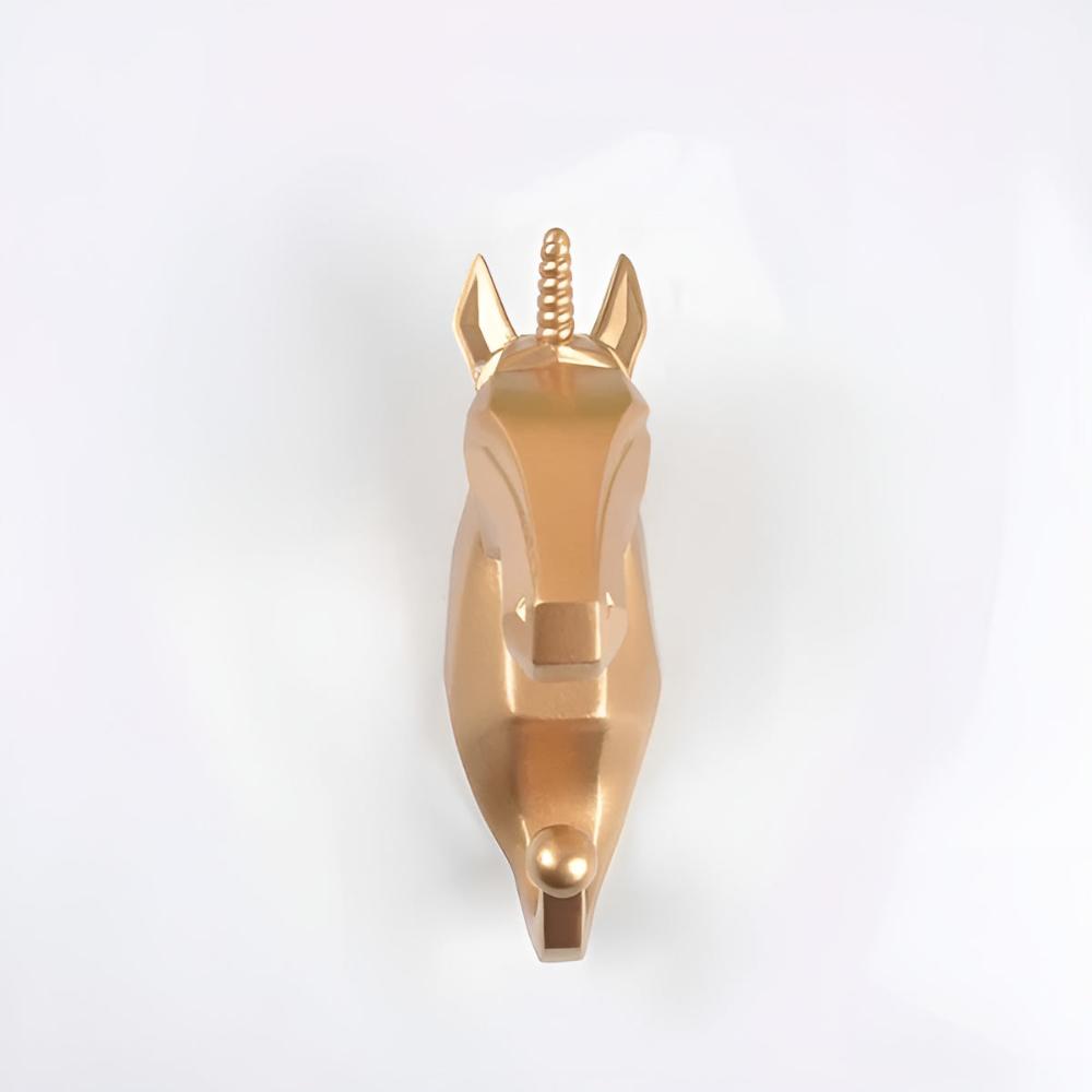 Sculptural Resin Animal Wall Hook (11 lb Capacity)