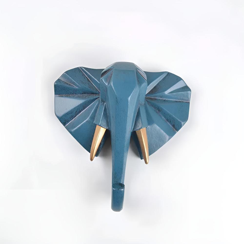 Sculptural Resin Animal Wall Hook (11 lb Capacity)