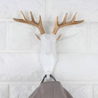 Sculptural Resin Animal Wall Hook (11 lb Capacity)