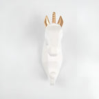 Sculptural Resin Animal Wall Hook (11 lb Capacity)