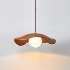 Sculptural Resin Glare-Free Pendant Light