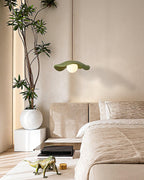 Sculptural Resin Glare-Free Pendant Light