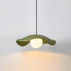 Sculptural Resin Glare-Free Pendant Light