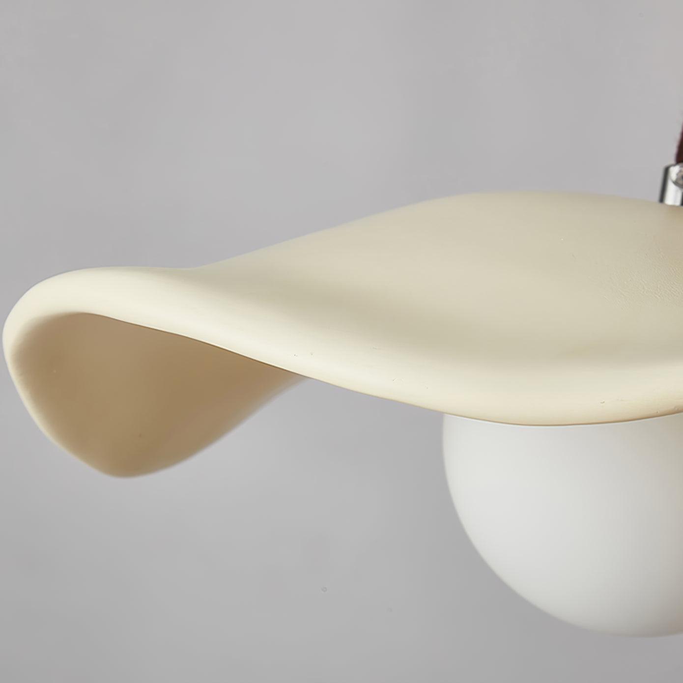 Sculptural Resin Glare-Free Pendant Light