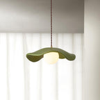 Sculptural Resin Glare-Free Pendant Light