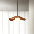 Sculptural Resin Glare-Free Pendant Light