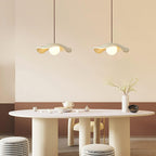 Sculptural Resin Glare-Free Pendant Light