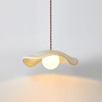 Sculptural Resin Glare-Free Pendant Light