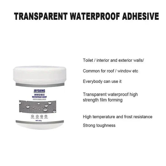 Sealant Clear Flexible Water-Based Waterproof