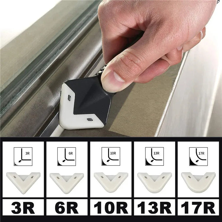 Sealant Scraper 3-in-1 Silicone Interchangeable Heads