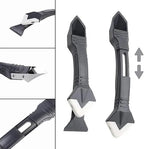 Sealant Scraper 3-in-1 Silicone Interchangeable Heads