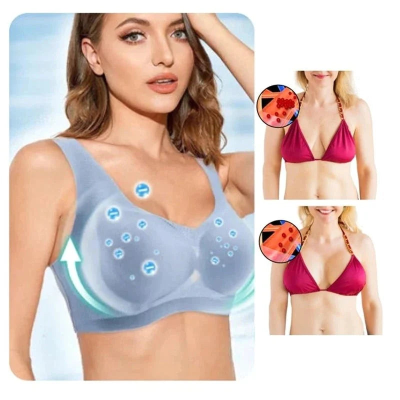 Seamless Bra Wireless Shaping Silky Soft