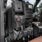 Seat Back Organizer Waterproof Nylon Molle Webbing Universal Fit