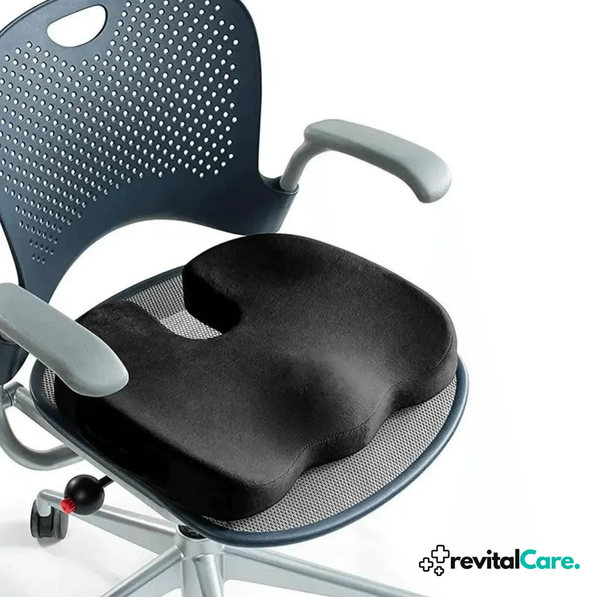 Seat Cushion 4D Ergonomic Memory Foam Removable Cover