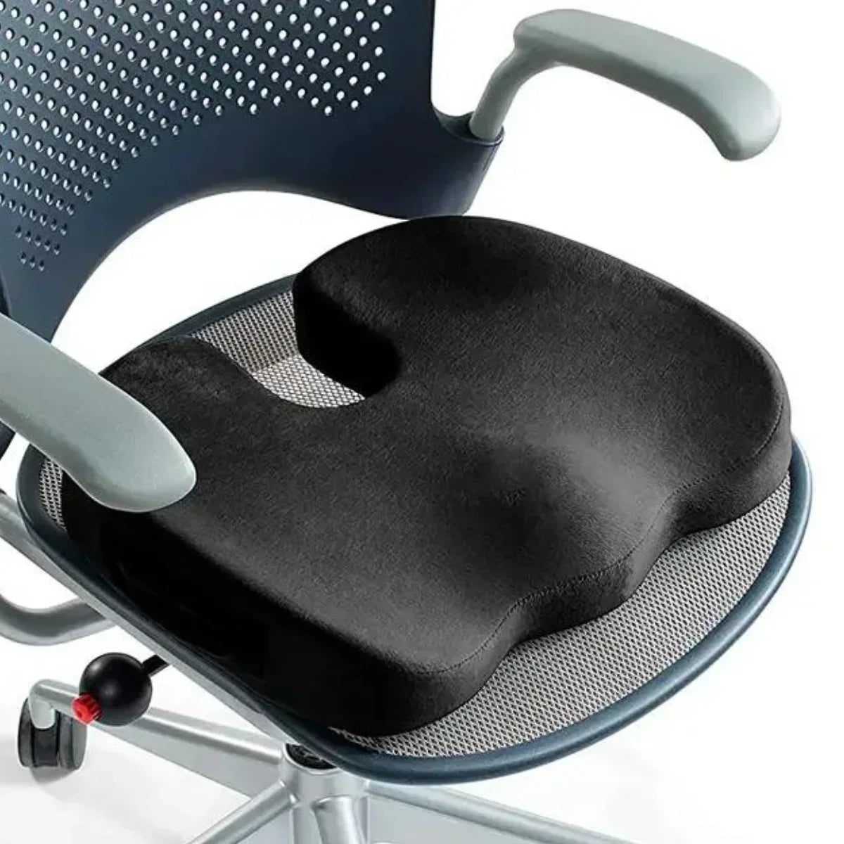 Seat Cushion 4D Ergonomic Memory Foam Removable Cover