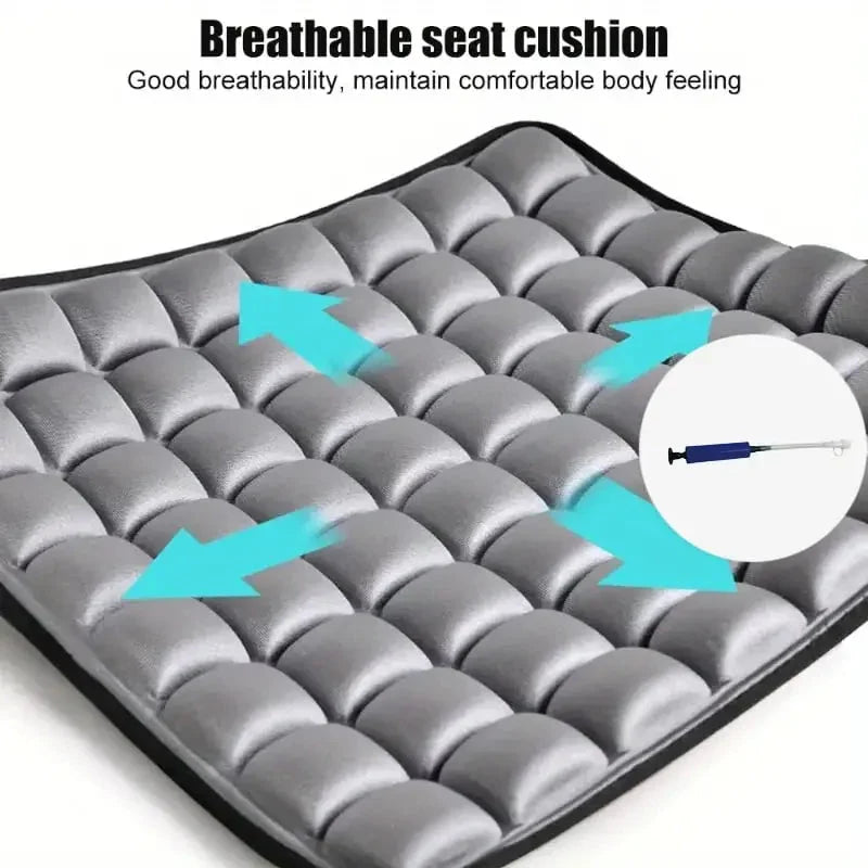 Seat Cushion 64-Chamber Pressure Relief & Adjustable Firmness