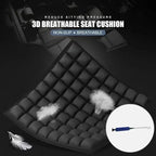 Seat Cushion 64-Chamber Pressure Relief & Adjustable Firmness
