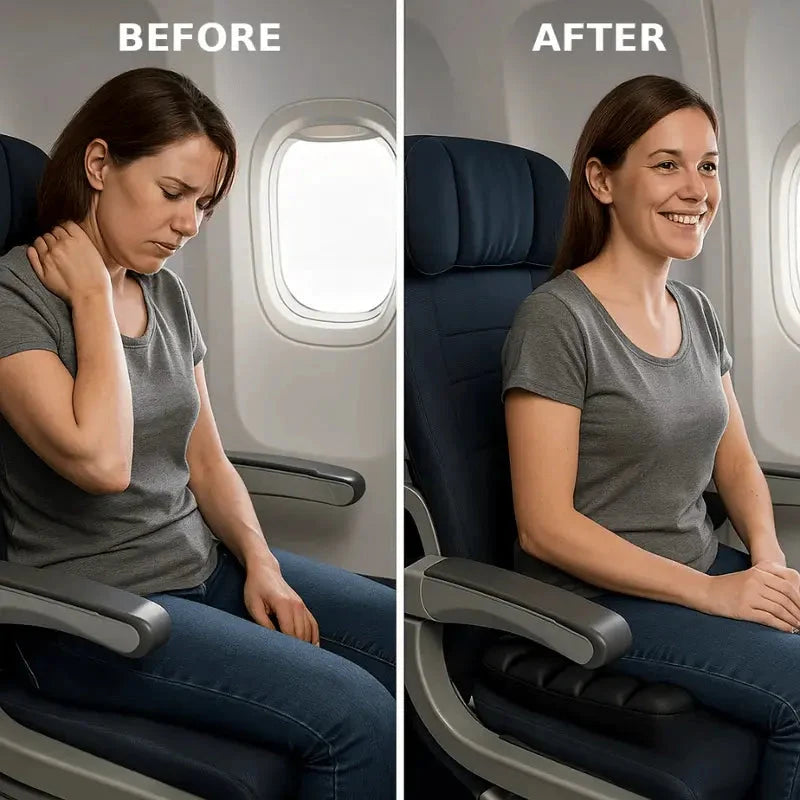 Seat Cushion 64-Chamber Pressure Relief & Adjustable Firmness
