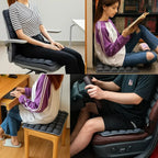 Seat Cushion 64-Chamber Pressure Relief & Adjustable Firmness