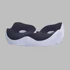 Seat Cushion Adjustable Memory Foam Removable Cover & Non-Slip Base