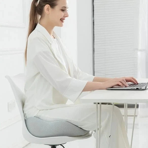 Seat Cushion Contoured Dual Cutout Removable Mesh Cover