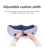 Seat Cushion Contoured Memory Foam Breathable Non-Slip Cover