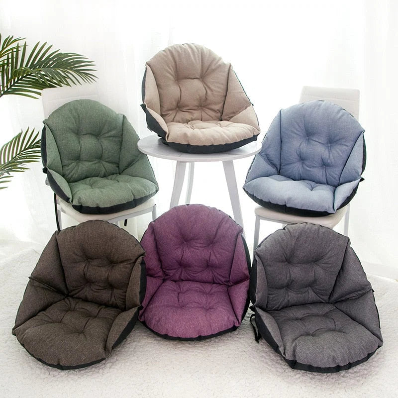 Seat Cushion Contoured Memory Foam Non-Slip Cover