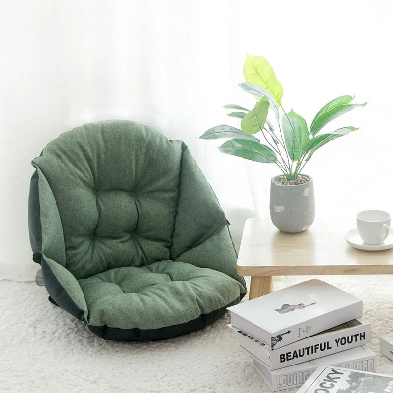 Seat Cushion Contoured Memory Foam Non-Slip Cover