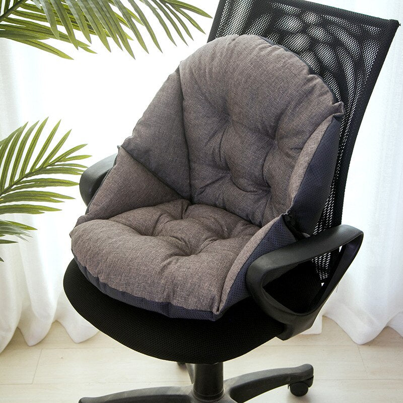 Seat Cushion Contoured Memory Foam Non-Slip Cover