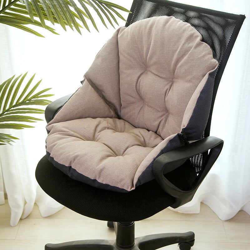 Seat Cushion Contoured Memory Foam Non-Slip Cover
