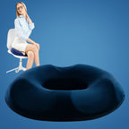 Seat Cushion Contoured Memory Foam Tailbone Relief Removable Cover