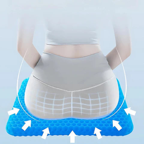 Seat Cushion Cooling Gel Ventilated Pressure Relief