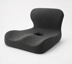 Seat Cushion Ergonomic L-Shape Memory Foam & Breathable Cover