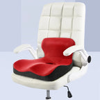 Seat Cushion Ergonomic L-Shape Memory Foam & Breathable Cover
