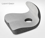 Seat Cushion Ergonomic L-Shape Memory Foam & Breathable Cover