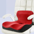 Seat Cushion L-Shaped Memory Foam Washable Cover