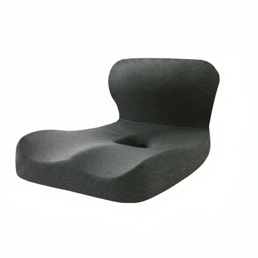 Seat Cushion L-Shaped Memory Foam Washable Cover