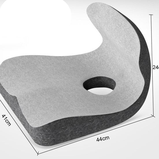 Seat Cushion L-Shaped Memory Foam Washable Cover
