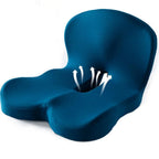 Seat Cushion Memory Foam Contoured Lumbar Support