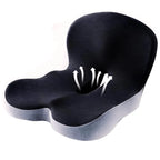 Seat Cushion Memory Foam Contoured Lumbar Support
