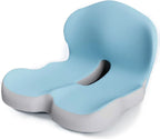 Seat Cushion Memory Foam Contoured Lumbar Support